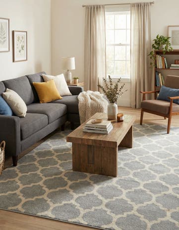 7' 10 x 11' Lattice Rug