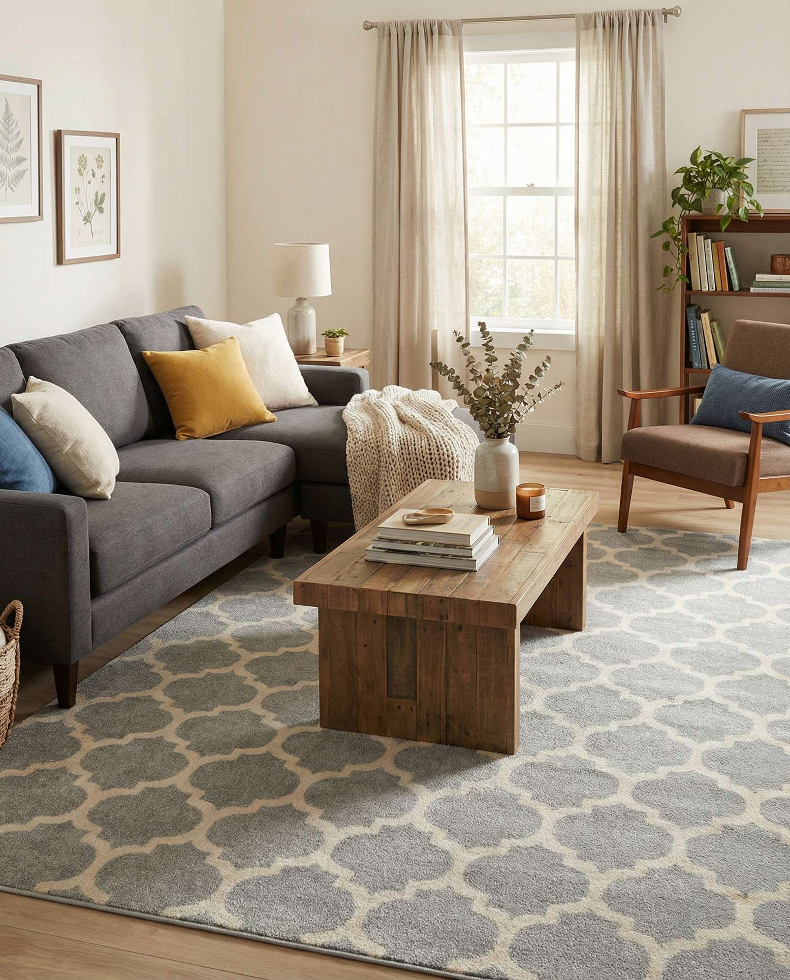 7' 10 x 11' Lattice Rug