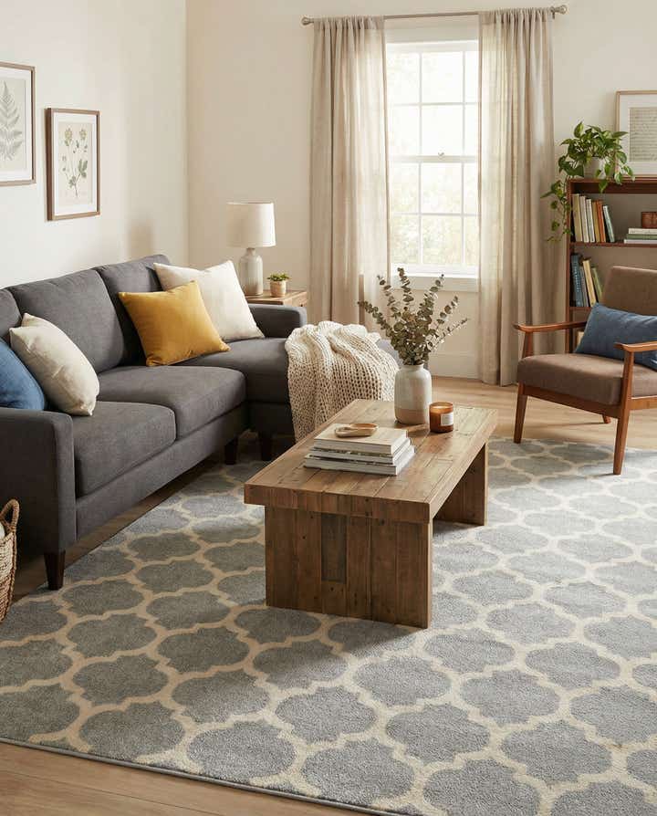7' 10 x 11' Lattice Rug