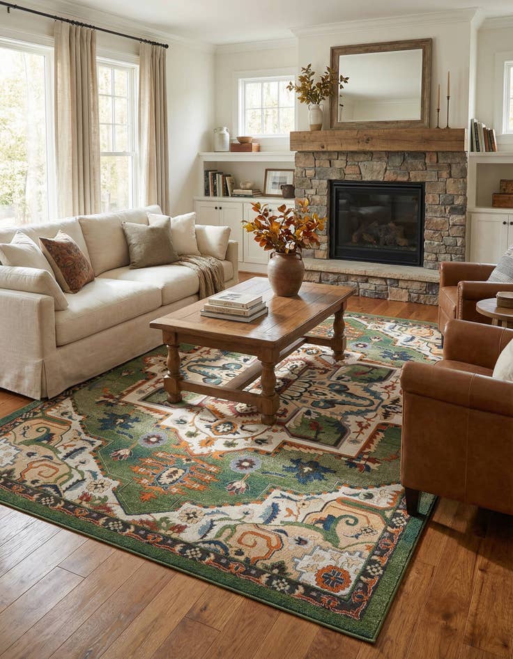 Detail image of 10' x 14' Isabella Rug