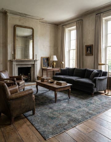 9' 9 x 12' 7 Hand Knotted Ultra Vintage Persian Wool Rug