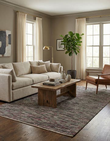 5' 5 x 8' 3 Hand Knotted Darya Wool Rug