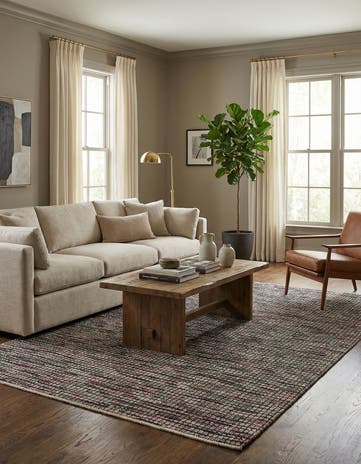 5' 5 x 8' 3 Hand Knotted Darya Wool Rug