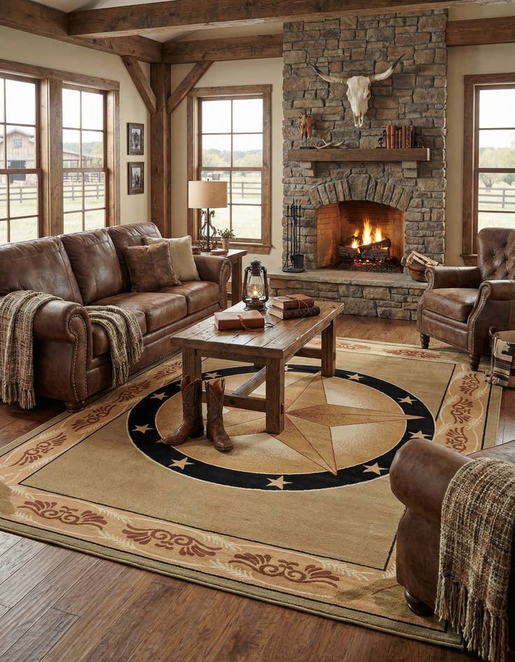 Detail image of 9' x 12' Pioneer Rug