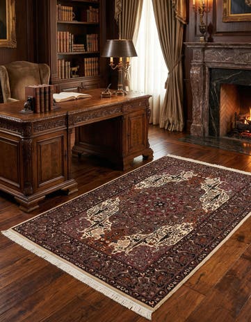 2' 11 x 4' 8 Isfahan Rug