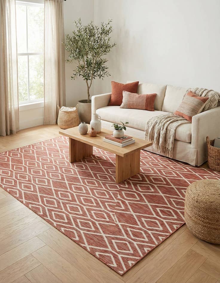 Detail image of  7' x 10'  Washable Jill Zarin Turks and Caicos Indoor / Outdoor Rug