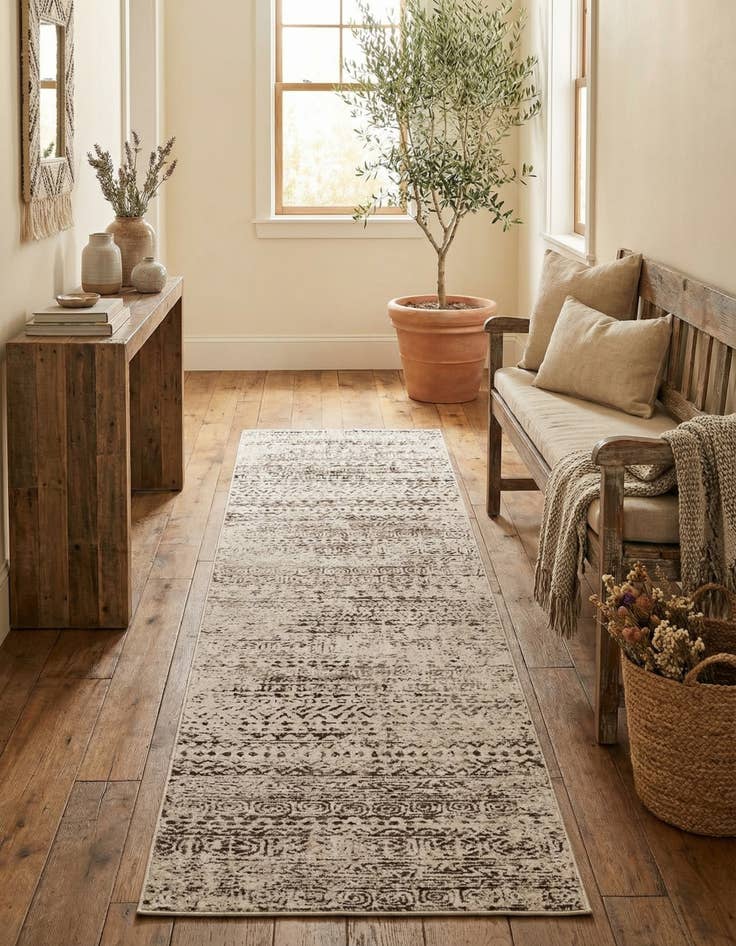 Detail image of 2' 6 x 10' Hermitage Runner Rug