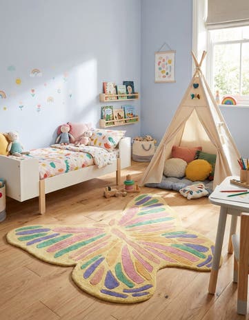 3' 4 x 3' 11 Playtime Kids Wool Freeform Rug