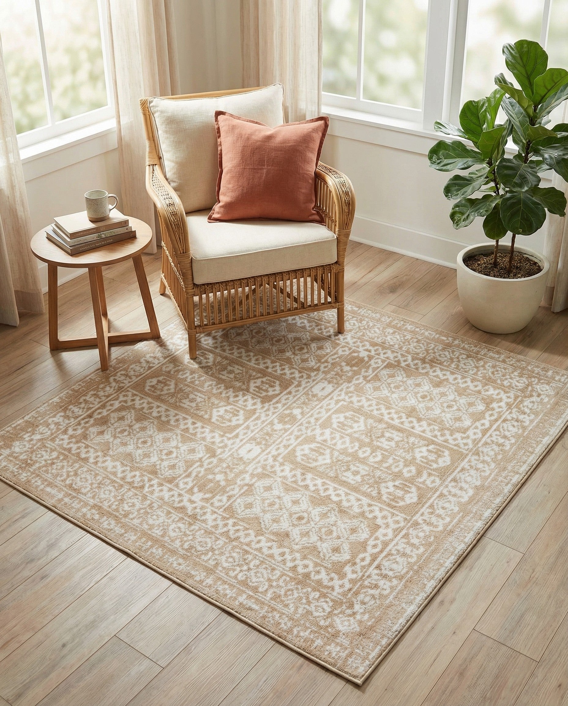 7' 10 x 7' 10 Oxford Square Rug