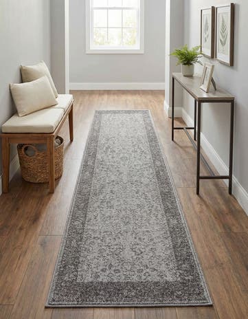Light Gray Vista Runner Rug