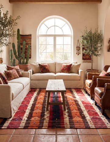4' 6 x 6' 9 Jajim Rug