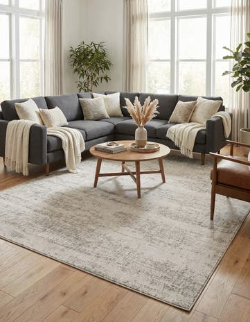 7' x 10' Easy-Clean Modern Indoor / Outdoor Rug