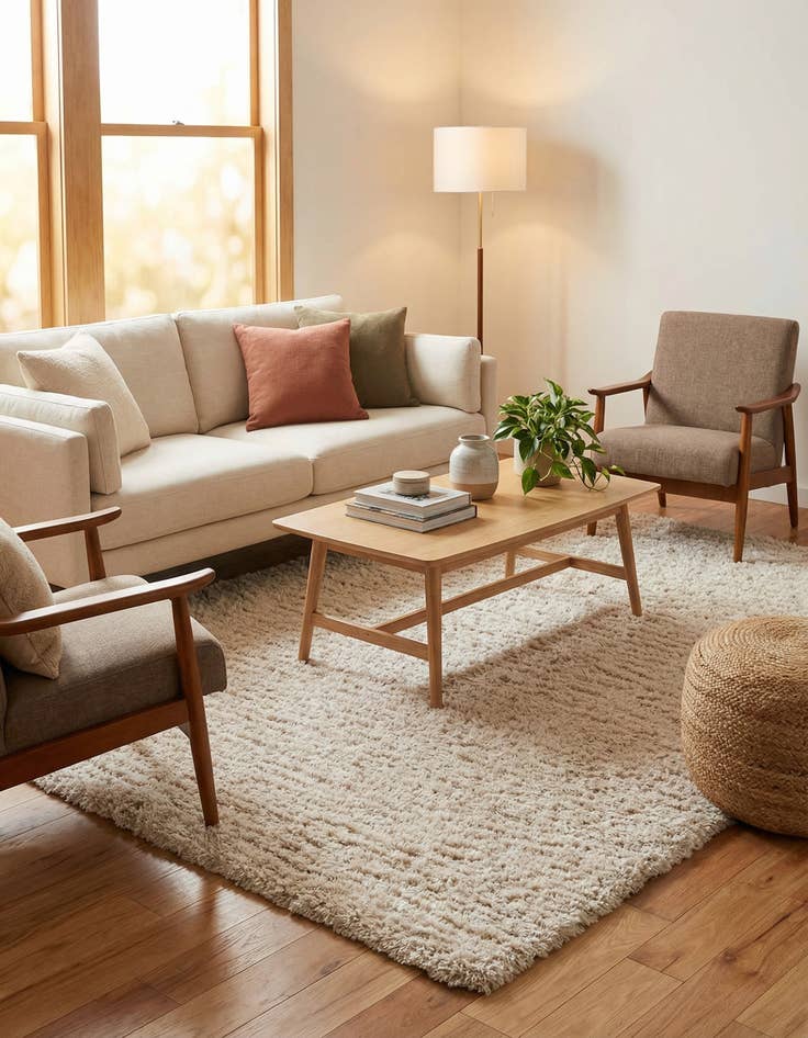 Detail image of 8' x 11' Infinity Shag Rug