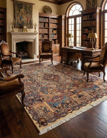 9' 9 x 12' 9 Kashmar Wool Rug