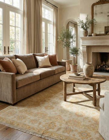 4' 10 x 7' Kaizar Wool Rug