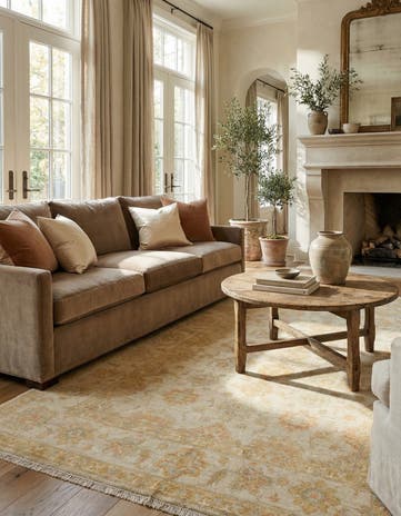 4' 10 x 7' Kaizar Wool Rug