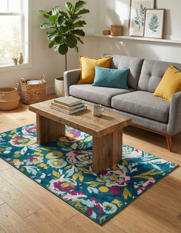 3' x 5' 3 Bloom Rug
