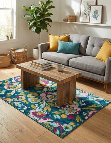 3' x 5' 3 Bloom Rug