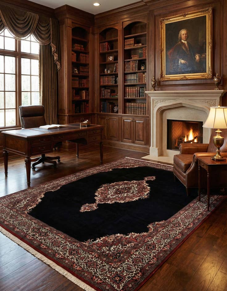 Detail image of 8' 6 x 11' 10 Bidjar Wool Rug