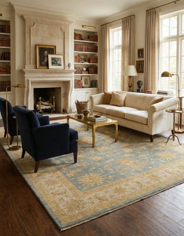 8' 5 x 11' 2 Kaizar Wool Rug