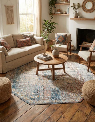 7' x 7' Newport Octagon Rug