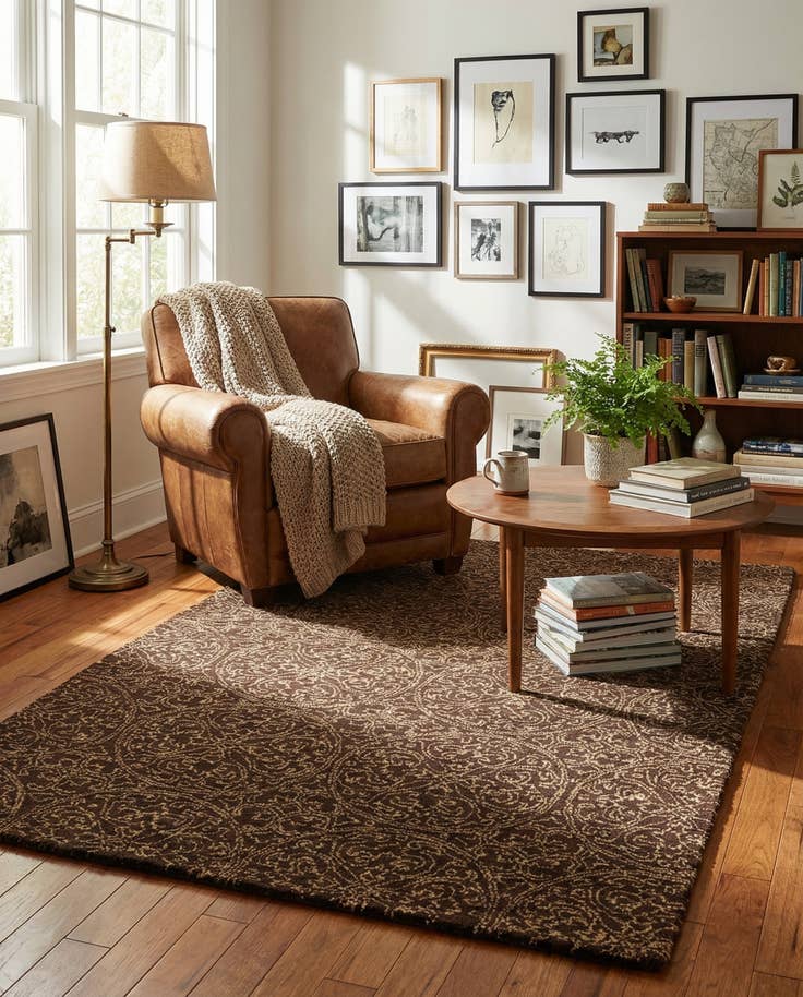 Detail image of 4' 10 x 7' 10 Luna Rug