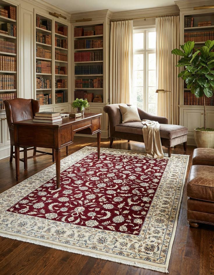 Detail image of 5' 7 x 7' 7 Nain Rug