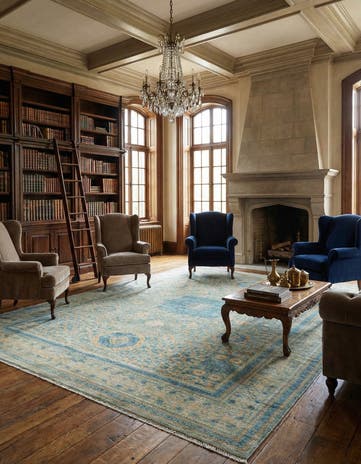 8' x 11' 3 Hand Knotted Amina Rug