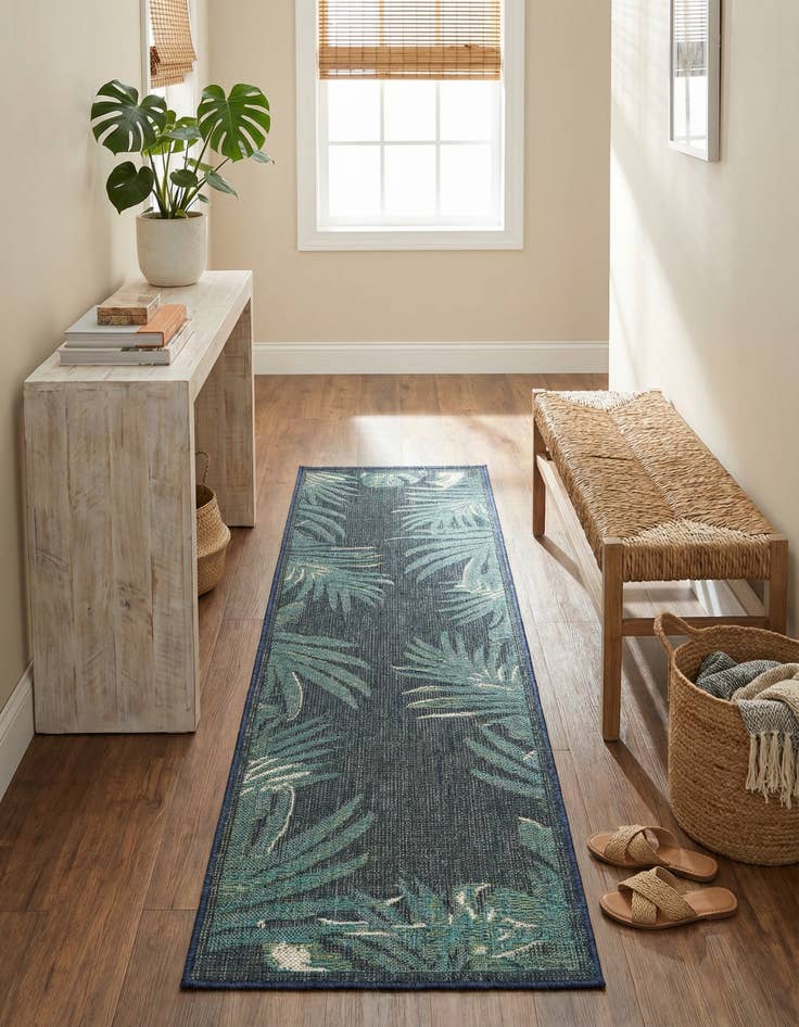 Detail image of 2' x 7' 10  Washable Baja Indoor / Outdoor Runner Rug