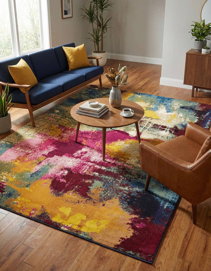 Detail image of 9' x 12' 2  Washable Casablanca Rug