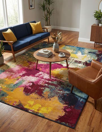 9' x 12' 2 Washable Hyacinth Rug