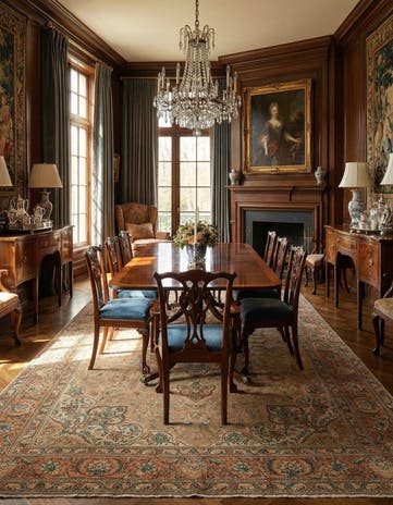 7' 8 x 11' 1 Hand Knotted Kashan Persian Wool Rug