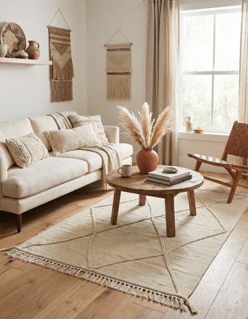 3' 3 x 4' 10 Hand Woven Kilim Modern Wool Rug