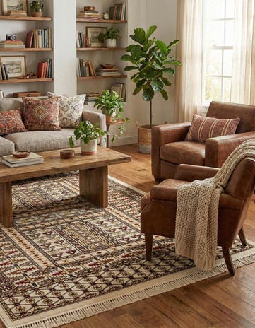 5' 3 x 7' Bokhara Rug