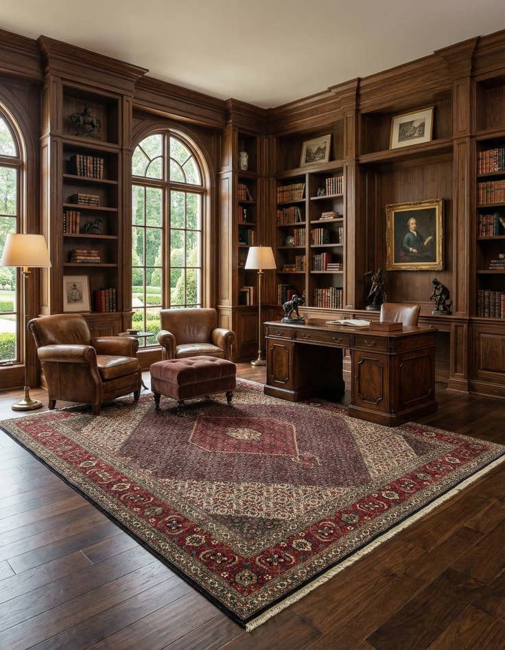 Detail image of  10' 1 x 12' 8 Tabriz Mahi Rug