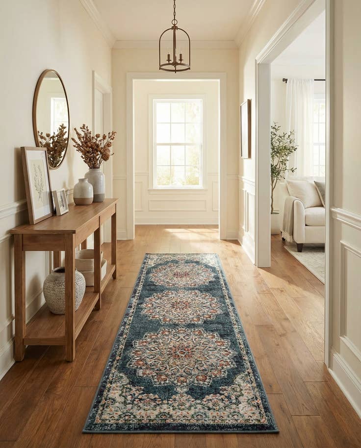 Detail image of 2' x 6' Isabella Runner Rug
