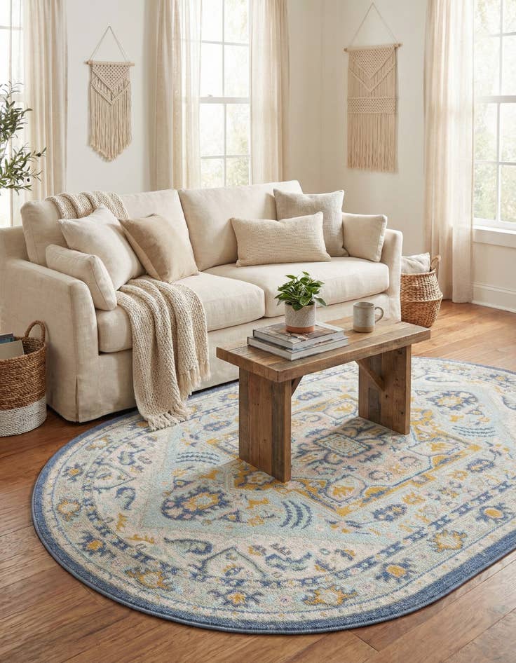 Detail image of  3' x 5' 3 Whitney Oval Rug