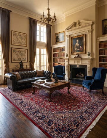 10' 3 x 15' 7 Hamedan Wool Rug