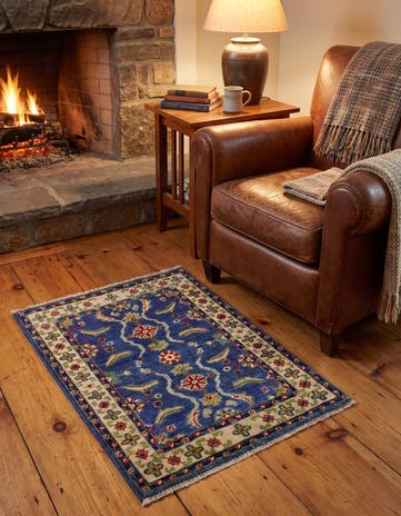 2' 2 x 3' Hand Knotted Kazak Rug