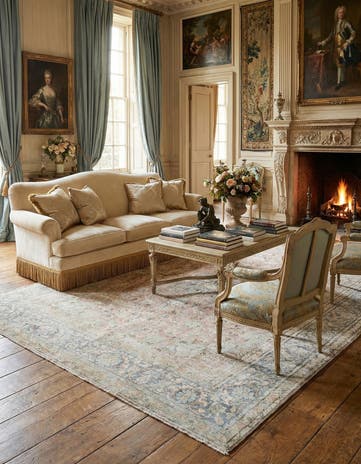9' 10 x 14' 1 Vintage Royal Wool Rug