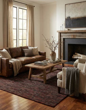 6' 4 x 10' 6 Hand Knotted Darya Wool Rug