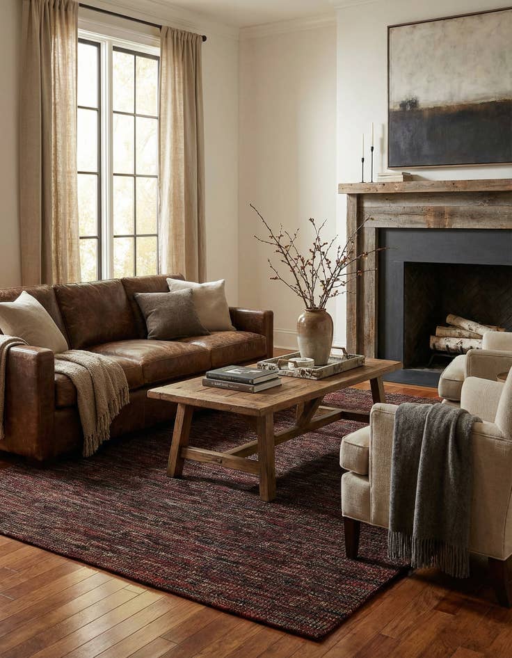 Detail image of 6' 4 x 10' 6  Hand Knotted Darya Wool Rug