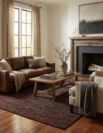 6' 4 x 10' 6 Hand Knotted Darya Wool Rug