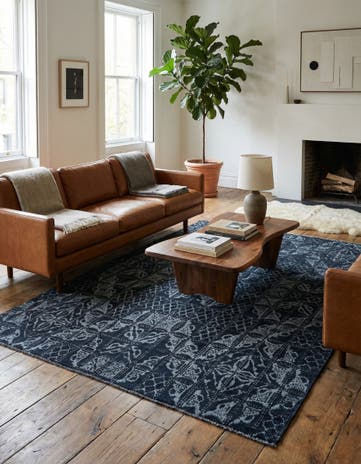 6' x 9' Hand Knotted Moroccan Rug