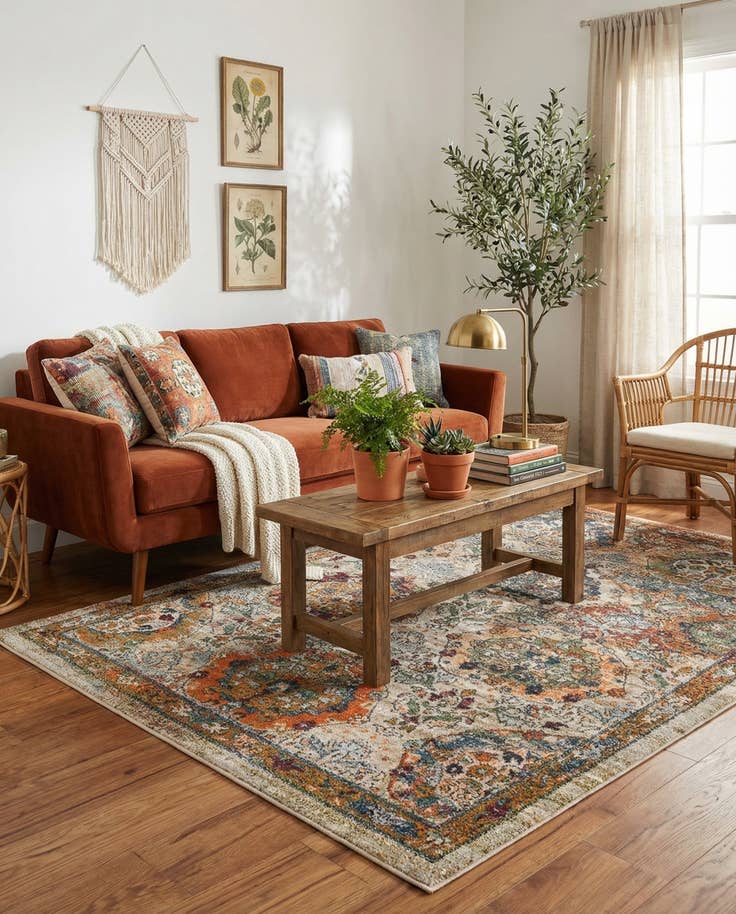 Detail image of 4' x 6' Isabella Rug