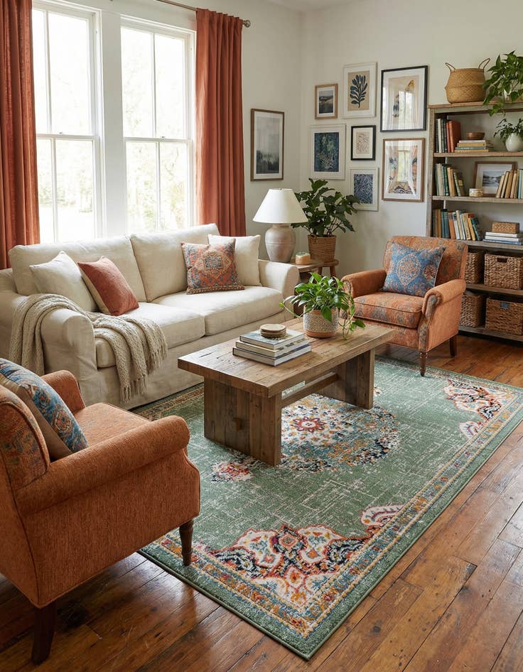 Detail image of 10' x 14' Carrington Rug