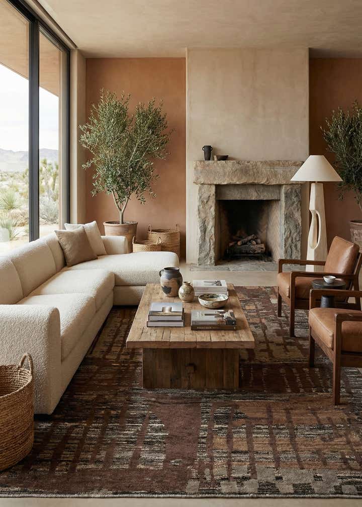 9' x 11' 11 Hand Knotted Beni Marok Rug