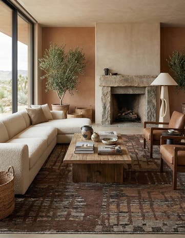 9' x 11' 11 Hand Knotted Beni Marok Rug
