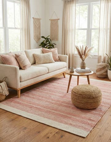 6' 1 x 9' Hand Woven Lariat Rug
