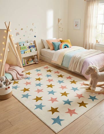 5' x 7' Whimsy Kids Rug